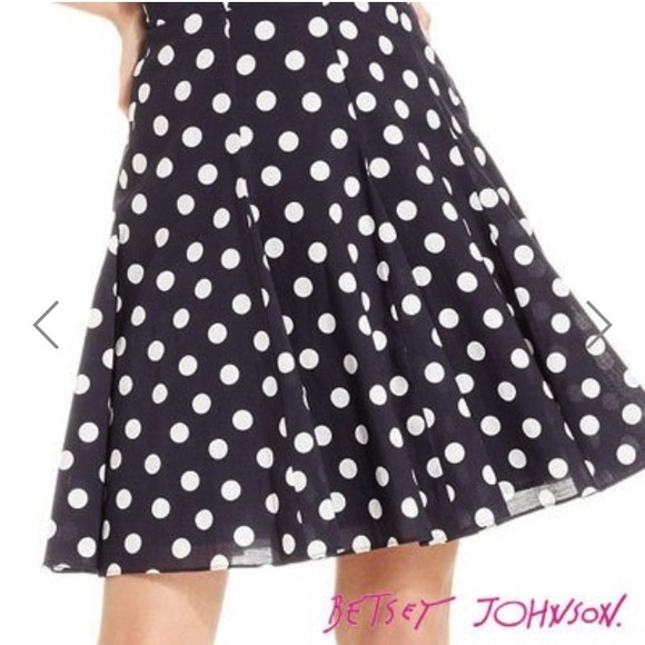 Betsey Johnson • navy blue halter dress 100%cotton - Picture 5 of 6